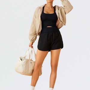 Black Women's Athletic Romper